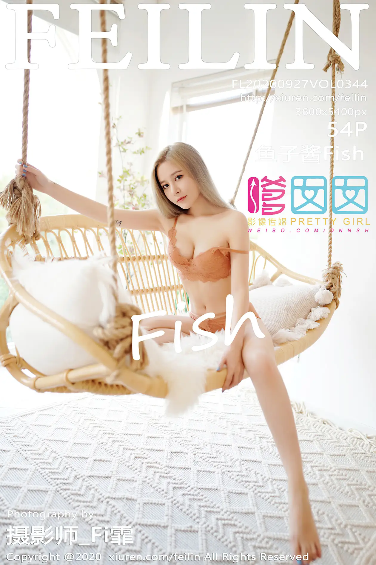 [PRETTY GIRL] 2020.09.27 VOL.344 Caviar Fish#[55P]-1