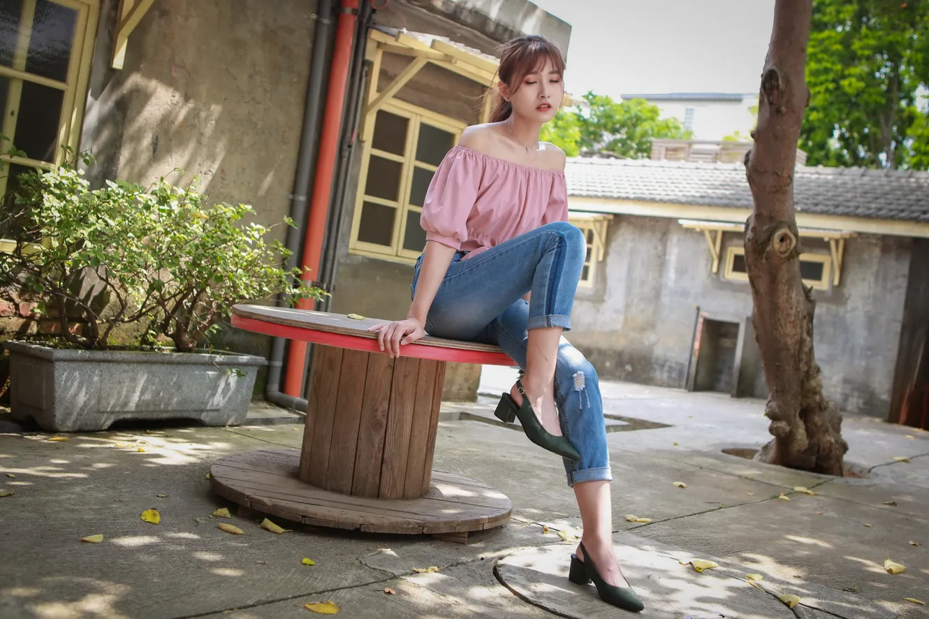 [Mzsock] NO.103 Guo Simin beautiful jeans and high heels street photography#[48P]-39