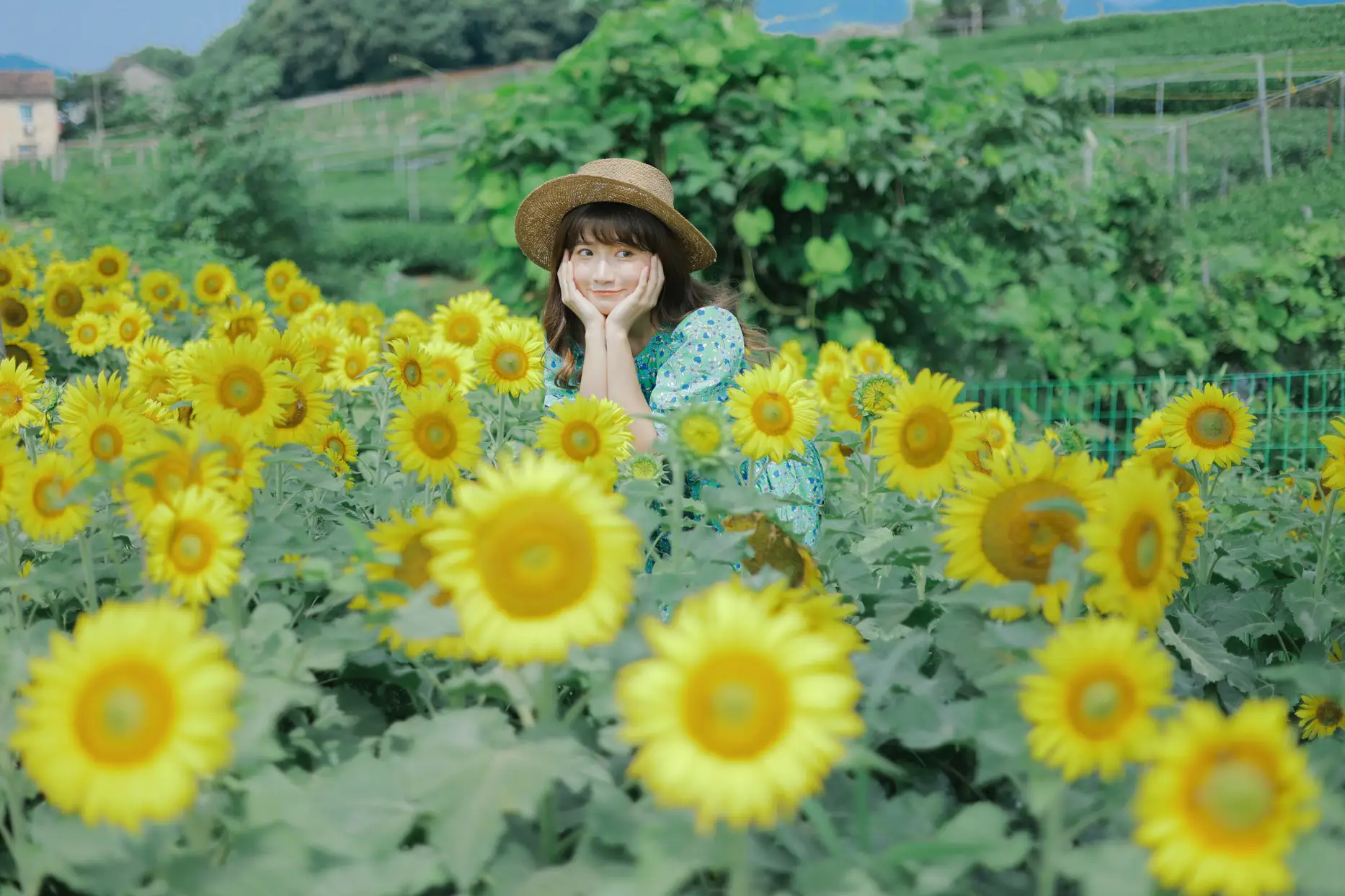 [YITUYU] 2022.07.12 Vol.1458 – Sunflower Summer Fatty Blue-#[33P]-14