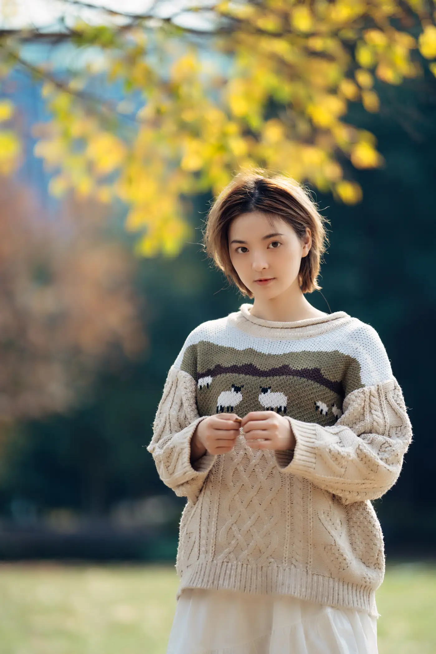 [YITUYU] 2022.01.25 Vol.706 – Warm Winter Ginkgo, an 18-year-old girl without makeup dudu#[35P]-22